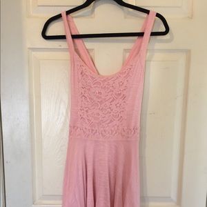 NWOT! Pink fit and flare dress!💖